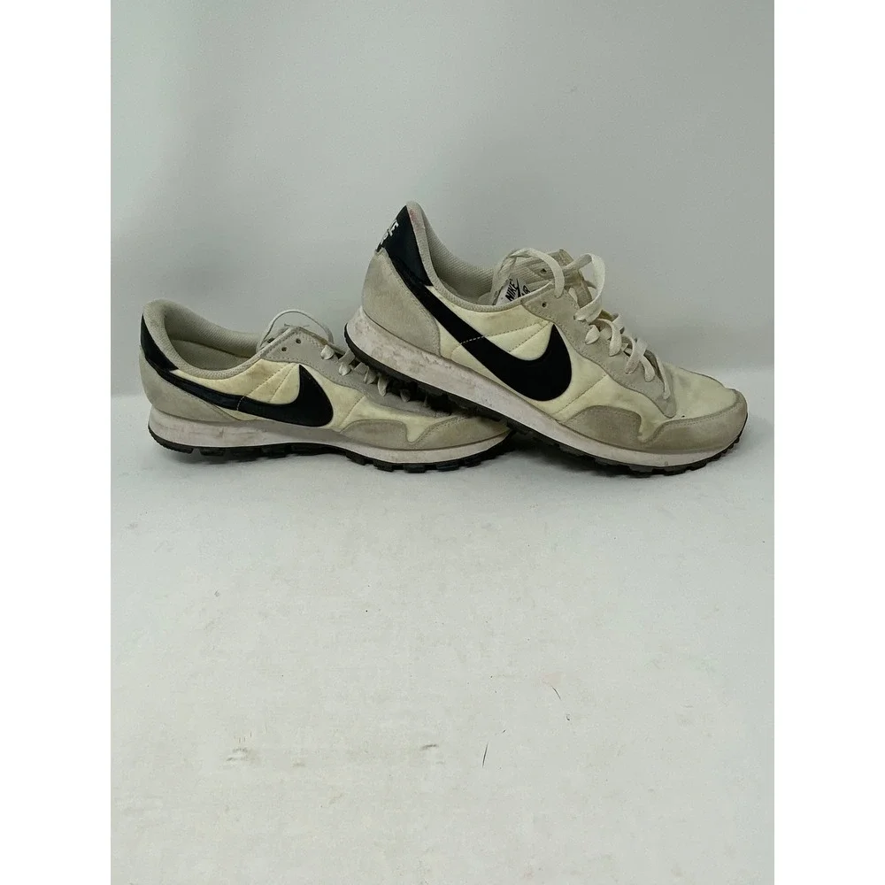 Nike Air Pegasus 83 Mens Sail Black Retro Running Shoes DH8229-100 Size 11